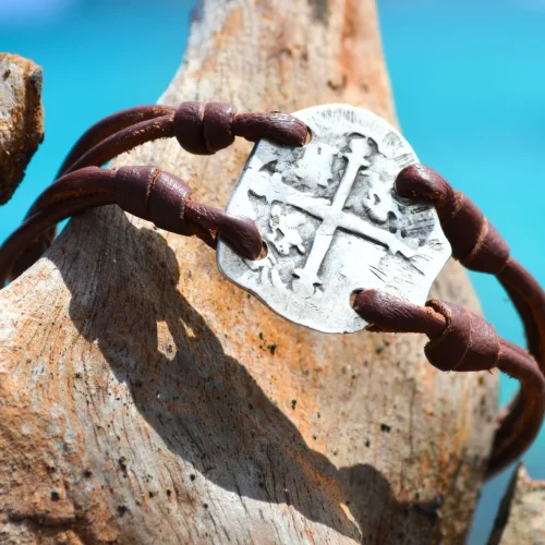 Bracelet piece de pirate en Argent