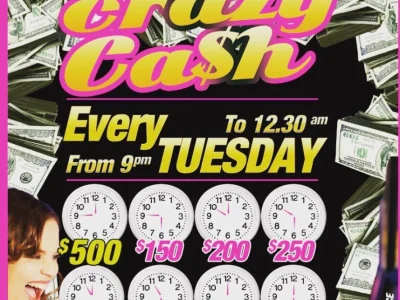 Crazy Cash Raffle
