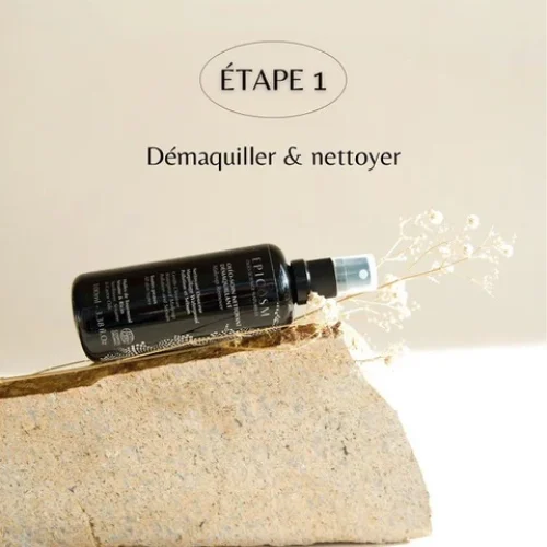 L’heure de la rentrée a sonné !Et pour un retour tout en douceur, voici nos 3 essentiels à glisser dans votre routine quotidienne - Étape 1 - nettoyer et démaquiller