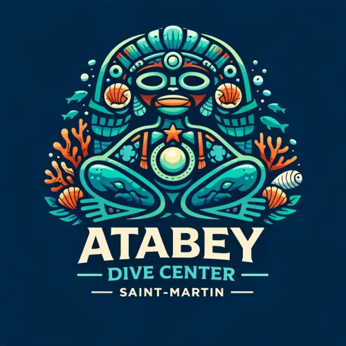 Logo de centre de plongée Atabey