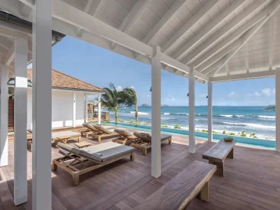 Spa Sun Beds - Hotel Manapany St Barths