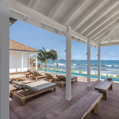 Spa Sun Beds - Hotel Manapany St Barths