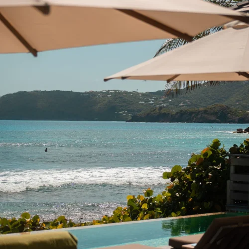 View from the Swimming Pool of the Spa