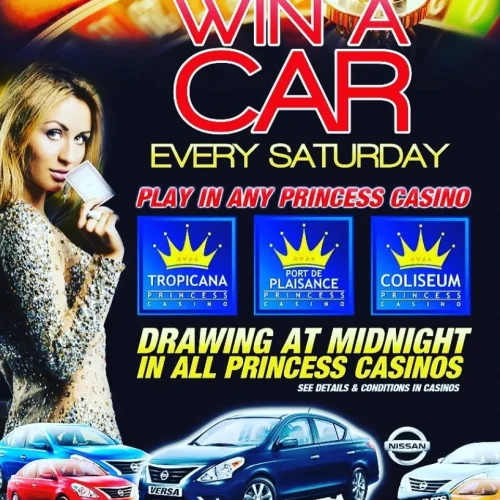 Win a car-every Saturday